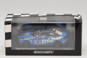 BMW M235i Team Scheid #301 Partl / Rebhan 24 Hours of Nurburgring 2014 Minichamps 1:43 437142401 Diecast - image 4 of 4
