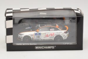 BMW M235i Team Valentin Racing #310 Piepenbrink 24 Hours of Nurburgring 2014 Minichamps 1:43 437142410 Diecast - image 4 of 4