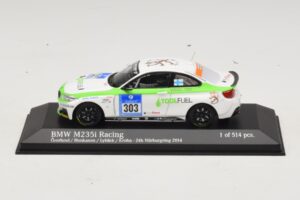BMW M235i ToolFuel #303 Krohn 24 Hours of Nurburgring 2014 Minichamps 1:43 437142403 Diecast