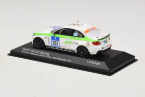 BMW M235i ToolFuel #303 Krohn 24 Hours of Nurburgring 2014 Minichamps 1:43 437142403 Diecast - image 3 of 4