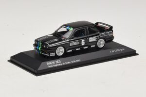 BMW M3 E30 #6 F. Grohs DTM 1987 Minichamps 1:43 430872006 Diecast - image 2 of 4