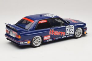 BMW M3 E30 Auto Maass #42 H. Becker DTM 1992 Minichamps 1:18 180922042 Diecast - image 3 of 8