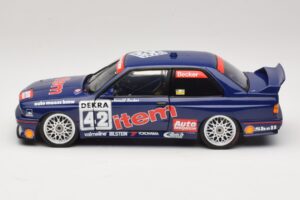 BMW M3 E30 Auto Maass #42 H. Becker DTM 1992 Minichamps 1:18 180922042 Diecast - image 4 of 8