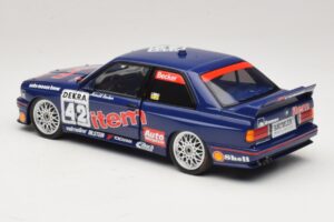 BMW M3 E30 Auto Maass #42 H. Becker DTM 1992 Minichamps 1:18 180922042 Diecast - image 7 of 8