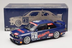 BMW M3 E30 Auto Maass #42 H. Becker DTM 1992 Minichamps 1:18 180922042 Diecast - image 8 of 8