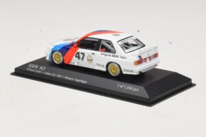 BMW M3 E30 M-Team Linder #47 Vogt / Herger Winners ETC Zolder 1987 Minichamps 1:43 430872047 Diecast - image 3 of 4
