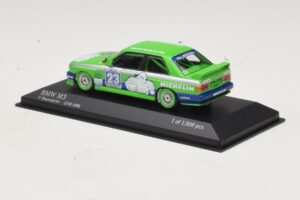 BMW M3 E30 Michelin #23 C. Oberndorfer DTM 1988 Minichamps 1:43 430882023 Diecast - image 3 of 4