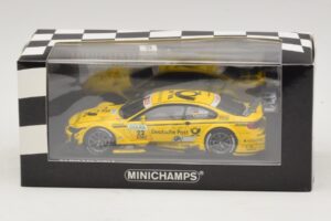 BMW M3 E92 DTM #22 T. Glock BMW Team MTEK DTM 2013 Minichamps 1:43 410132222 Diecast - image 4 of 4