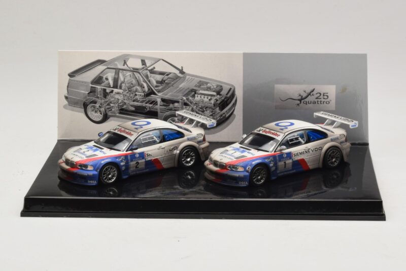 BMW M3 GTR Schnitzer Motorsport J. Müller / D. Müller / H-J. Stuck / P. Lamy Nürburgring 24 Hours Winner Edition Set 2004 Min
