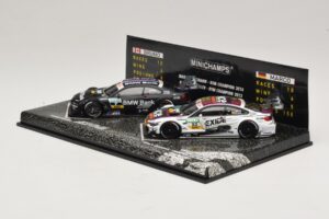 BMW M3 & M4 DTM Champions Set B. Spengler / M. Wittmann 2012 & 2014 Minichamps 1:43 412020723 Diecast - image 3 of 5