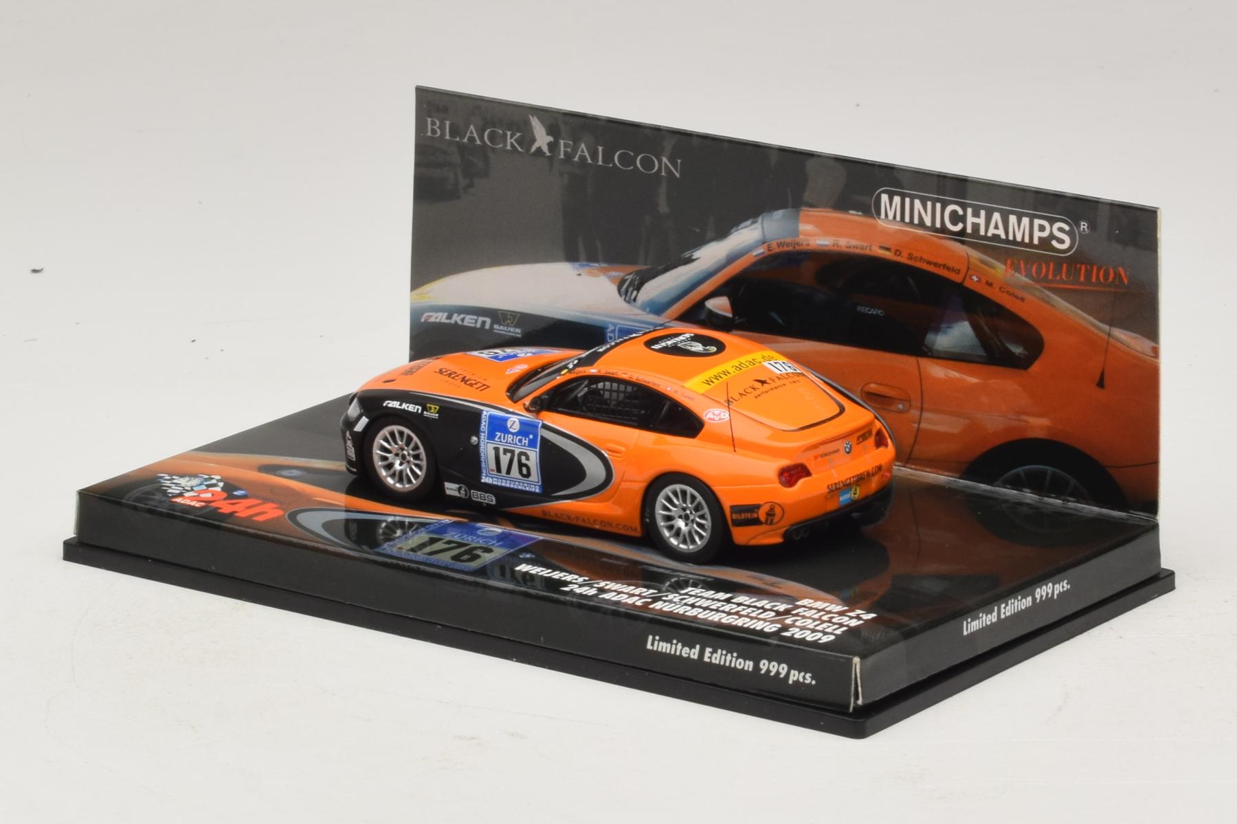 Minichamps BMW Z4 GT3 Black Falcon Nürburgring 1:43