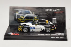 BMW Z4 GT3 Need for Speed Team #4 Hartung / Viebahn 24 Hours of Nürburgring 2011 Minichamps 1:43 437112904 Diecast
