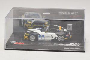 BMW Z4 GT3 Need for Speed Team #4 Hartung / Viebahn 24 Hours of Nürburgring 2011 Minichamps 1:43 437112904 Diecast - image 4 of 5