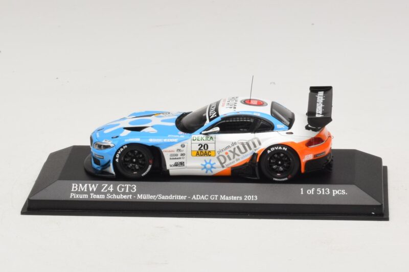 BMW Z4 GT3 Pixum #20 Müller / Sandritter ADAC GT Masters 2013 Minichamps 1:43 BMW Z4 GT3 Pixum #20 Müller / Sandritter ADAC GT Masters 2013 Minichamps 1:43 436132420 Diecast