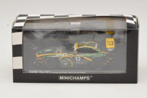 BMW Z4 GT3 Saudi Falcons #12 Al Faisal / Binladen 24 Hours of Dubai 2013 Minichamps 1:43 437132412 Diecast - image 4 of 4