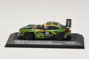 BMW Z4 GT3 Saudi Falcons #24 Al Faisal / Binladen 24 Hours of Dubai 2013 Minichamps 1:43 437132424 Diecast