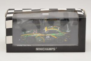 BMW Z4 GT3 Saudi Falcons #24 Al Faisal / Binladen 24 Hours of Dubai 2013 Minichamps 1:43 437132424 Diecast - image 4 of 4