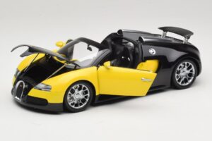 Bugatti Veyron Grand Sport Black Lemon Minichamps 1:18 100110831 Diecast - image 2 of 8