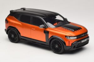 Dacia Duster Mk3 Redust Sport 4x2 Hybrid Metallic Orange Otto 1:18 OT1316 Resin - image 4 of 6