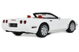 Chevrolet Corvette C4 Convertible Arctic White GT Spirit 1:18 GT580 Resin - image 2 of 5