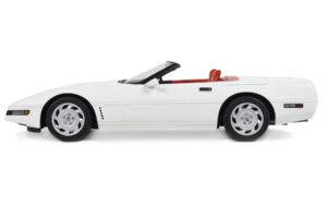 Chevrolet Corvette C4 Convertible Arctic White GT Spirit 1:18 GT580 Resin - image 3 of 5