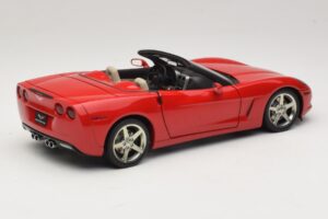 Chevrolet Corvette C6 Convertible Red AUTOart 1:18 71221 Diecast - image 3 of 8