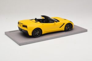 Chevrolet Corvette C7 Velocity Yellow BBR 1:18 BLM1815E Resin - image 2 of 6