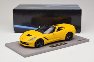 Chevrolet Corvette C7 Velocity Yellow BBR 1:18 BLM1815E Resin - image 6 of 6