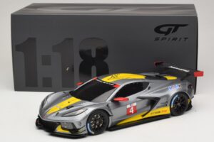 Chevrolet Corvette C8.R Grey GT Spirit 1:18 GT307 Resin - image 6 of 6