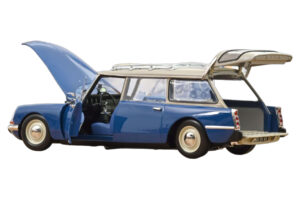 Citroen DS 21 Break Danube Blue Norev 1:18 181772 Diecast - image 2 of 4