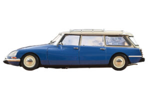Citroen DS 21 Break Danube Blue Norev 1:18 181772 Diecast - image 4 of 4