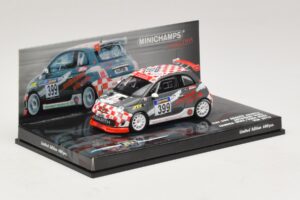 Fiat 500 Abarth Assetto Corse #399 Autohaus Winz VLN 2010 Minichamps 1:43 437101299 Diecast - image 2 of 5