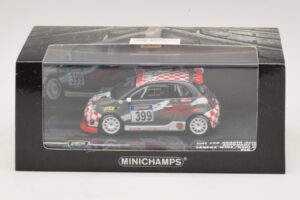 Fiat 500 Abarth Assetto Corse #399 Autohaus Winz VLN 2010 Minichamps 1:43 437101299 Diecast - image 5 of 5