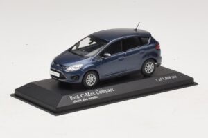 Ford C-Max Compact Blue Metallic Minichamps 1:43 400089001 Diecast - image 2 of 4