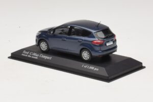 Ford C-Max Compact Blue Metallic Minichamps 1:43 400089001 Diecast - image 3 of 4