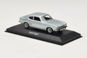 Ford Capri I Light Blue Metallic Maxichamps 1:43 940085501 Diecast - image 3 of 4