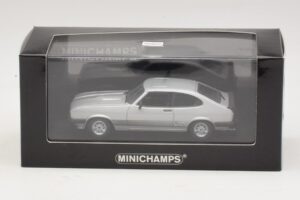 Ford Capri RS Mk1 Silver Minichamps 1:43 430085804 Diecast - image 4 of 4