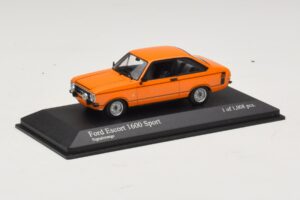 Ford Escort 1600 Sport Mk2 Orange Minichamps 1:43 400084471 Diecast - image 2 of 4