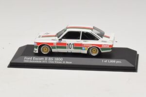 Ford Escort Mk2 RS1800 #10 H. Heyer Class Winner DRM Hockenheim 1975 Minichamps 1:43 400758491 Diecast