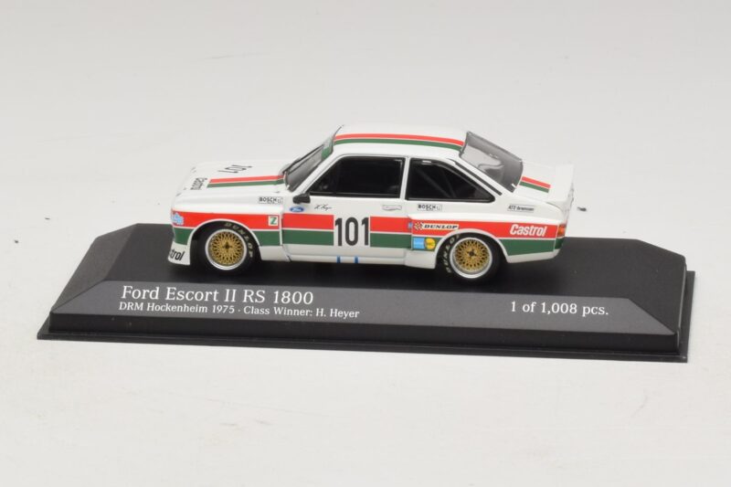 Ford Escort Mk2 RS1800 #10 H. Heyer Class Winner DRM Hockenheim 1975 Minichamps 1:43 Ford Escort Mk2 RS1800 #10 H. Heyer Class Winner DRM Hockenheim 1975 Minichamps 1:43 400758491 Diecast
