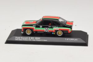 Ford Escort Mk2 RS1800 #30 H. Heyer Class Winner DRM Mainz-Finthen 1976 Minichamps 1:43 400768430 Diecast