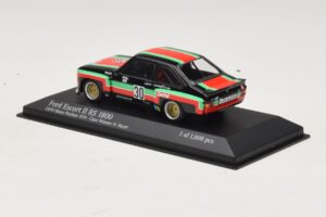 Ford Escort Mk2 RS1800 #30 H. Heyer Class Winner DRM Mainz-Finthen 1976 Minichamps 1:43 400768430 Diecast - image 3 of 4