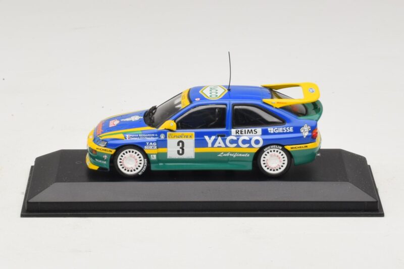 Ford Escort RS #3 Bernardini / Occelli Rally Monte Carlo Winner 1996 Minichamps 1:43 Ford Escort RS #3 Bernardini / Occelli Rally Monte Carlo Winner 1996 Minichamps 1:43 430968203 Diecast