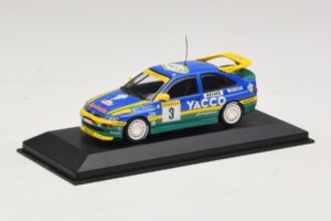 Ford Escort RS #3 Bernardini / Occelli Rally Monte Carlo Winner 1996 Minichamps 1:43 430968203 Diecast - image 2 of 4