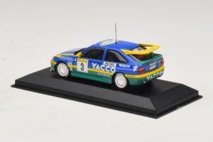 Ford Escort RS #3 Bernardini / Occelli Rally Monte Carlo Winner 1996 Minichamps 1:43 430968203 Diecast - image 3 of 4