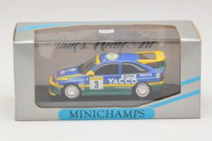 Ford Escort RS #3 Bernardini / Occelli Rally Monte Carlo Winner 1996 Minichamps 1:43 430968203 Diecast - image 4 of 4