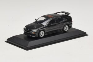Ford Escort RS Cosworth Black Metallic Minichamps 1:43 430082106 Diecast - image 2 of 4