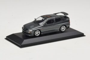 Ford Escort RS Cosworth Dark Green Metallic Minichamps 1:43 430086300 Diecast - image 2 of 4