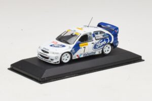 Ford Escort WRC #7 J. Kankkunen / J. Repo Rally Monte Carlo 1998 Minichamps 1:43 430988707 Diecast - image 2 of 4