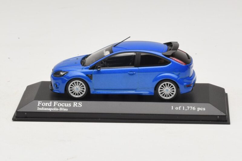 Ford Focus RS Mk2 Blue Metallic Minichamps 1:43 Ford Focus RS Mk2 Blue Metallic Minichamps 1:43 400088101 Diecast